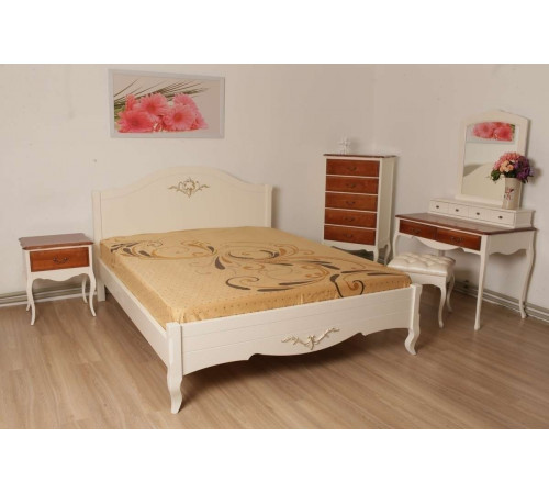 Двуспальная кровать Авиньон MUR-111-01 Двуспальная кровать Авиньон MUR-111-01