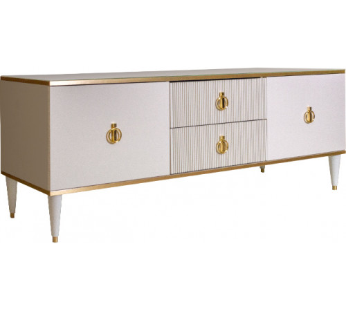 Тумба под телевизор с ящиками Rimini Solo РМТ-3 (s) (слоновая кость) Тумба под телевизор с ящиками Rimini Solo РМТ-3 (s) (слоновая кость)