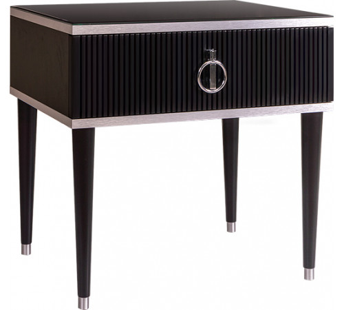 Прикроватная тумба Rimini Solo РМТП-1 (s) (черный) Прикроватная тумба Rimini Solo РМТП-1 (s) (черный)