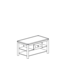 Журнальный столик Инна 623 светлый